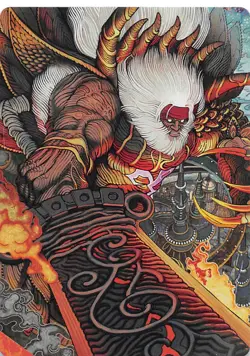 Braska's Final Aeon Art Card 39 Art Series Final Fantasy MTG 002513 - Image 1