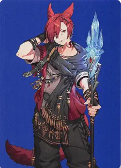 G'raha Tia Scion Reborn Art Card 51 Art Series Final Fantasy MTG 002526 - Image 1