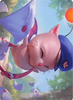 Delivery Moogle Art Card 1 Art Series Final Fantasy Magic the Gathering 002543 - Image 1