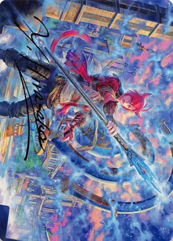 G'raha Tia Scion Reborn Art Card Gold Stamp 19 Art Series Final Fantasy 002541 - Image 1