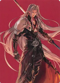 Sephiroth Fabled SOLDIER Art Card 44 Art Series Final Fantasy MTG 002553 - Image 1