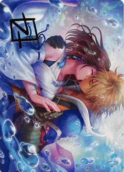 Together Forever Art Card Gold Stamp 32 Art Series Final Fantasy 002568 - Image 1