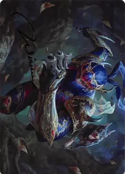 Shadow Mysterious Assassin Art Card Gold Stamp 26 Art Series Final Fantasy 02561 - Image 1