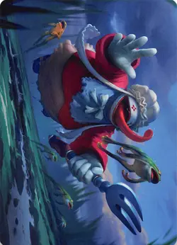 Quina Qu Gourmet Art Card 11 Art Series Final Fantasy Magic the Gathering 002572 - Image 1