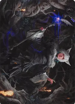 Y'shtola Night's Blessed Art Card 21 Art Series Final Fantasy MTG 002520 - Image 1