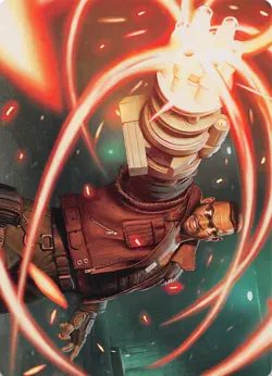 Barret Wallace Art Card 8 Art Series Final Fantasy Magic the Gathering 002519 - Image 1