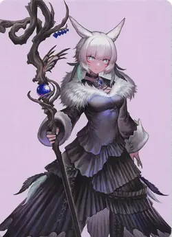 Y'shtola Night's Blessed Art Card 53 Art Series Final Fantasy MTG 002534 - Image 1
