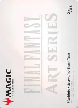 Machinist's Arsenal Art Card 2 Art Series Final Fantasy MTG 002529 - Image 2