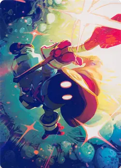 Vivi Ornitier Art Card 17 Art Series Final Fantasy Magic the Gathering 002559 - Image 1