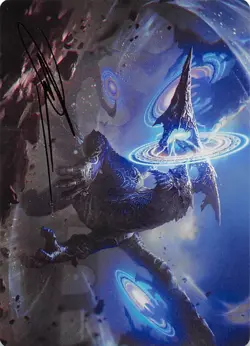 Yiazmat Ultimate Mark Art Card 7 Art Series Final Fantasy MTG 002574 - Image 1