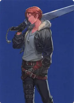 Squall SeeD Mercenary Art Card 47 Art Series Final Fantasy MTG 002523 - Image 1