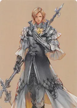 Dion Bahamut's Dominant Art Card 42 Art Series Final Fantasy MTG 002576 - Image 1
