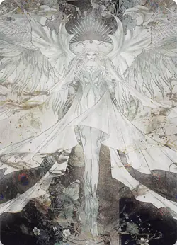 Hydaelyn the Mothercrystal Art Card 34 Art Series Final Fantasy MTG 002565 - Image 1