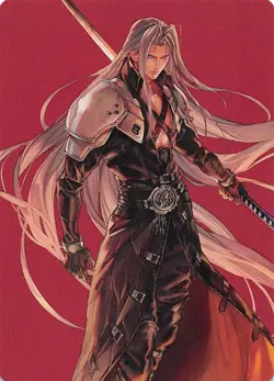 Sephiroth Fabled SOLDIER Art Card 44 Art Series Final Fantasy MTG 002573 - Image 1