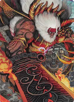 Braska's Final Aeon Art Card 39 Art Series Final Fantasy MTG 002533 - Image 1