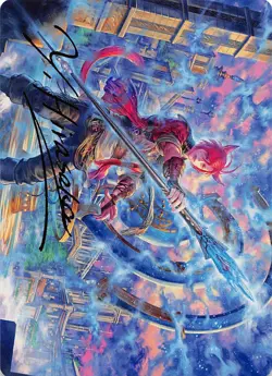 G'raha Tia Scion Reborn Art Card Gold Stamp 19 Art Series Final Fantasy 002555 - Image 1