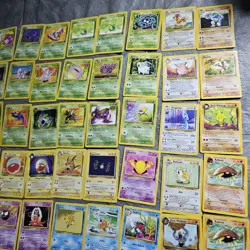Bulk Lot of 80 Vintage Pokemon Cards (1999 - 2000- 2001) Jungle Fossil And More - Image 3