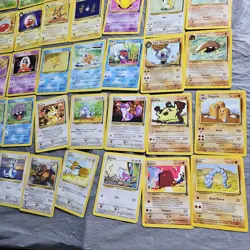 Bulk Lot of 80 Vintage Pokemon Cards (1999 - 2000- 2001) Jungle Fossil And More - Image 5