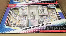 X1 Pokemon Card Prismatic Evolutions Premium Figure Collection Spanish Version - Image 1