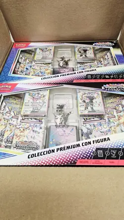 X1 Pokemon Card Prismatic Evolutions Premium Figure Collection Spanish Version - Image 4