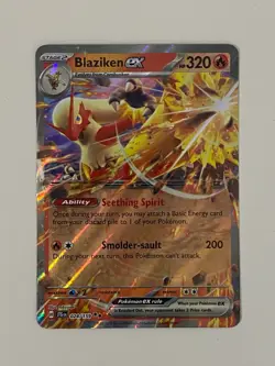 Pokemon - Blaziken ex 24/159 Double Rare Journey Together NM Free Holo Card - Image 1
