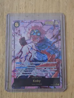 Koby (Alt Art) OP11-119 SEC Fist of Divine Speed ONE PIECE Card Game English NM - Image 3