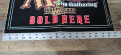 1999 Wizards Of The Coast Magic The Gathering Sold Here Promo Poster 17x11 - Image 3