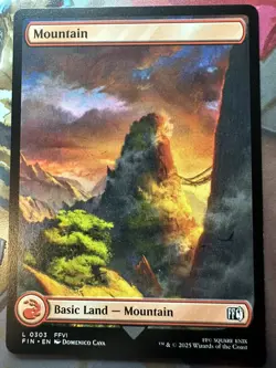 MTG Final Fantasy 12 Full Art Lands NON foil - 294 To 305 Plains Island Swamp MT - Image 5
