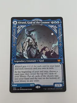 Alrund, God of the Cosmos (Showcase) #302 (NM) Kaldheim KHM Magic MTG - Image 1