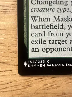 Masked Vandal - MTG - The List Reprints - Excellent NM - Image 3