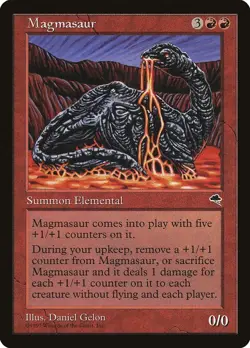 MTG - Magmasaur Tempest - Image 1