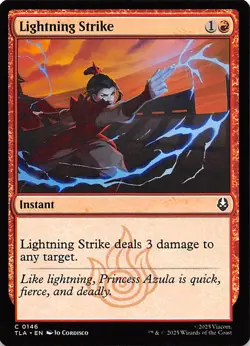 Lightning Strike 146 Avatar The Last Airbender Magic the Gathering 002496 - Image 1