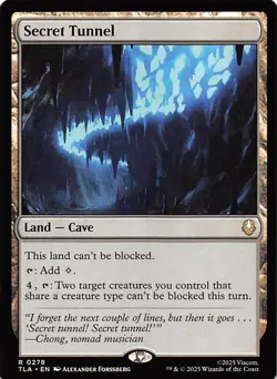 Secret Tunnel 278 Avatar The Last Airbender Magic the Gathering 002506 - Image 1