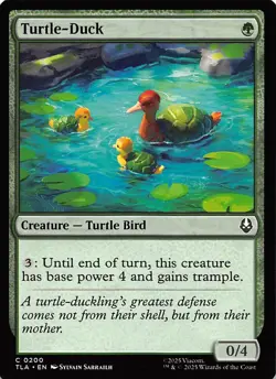 Turtle-Duck 200 Avatar The Last Airbender Magic the Gathering 002317 - Image 1