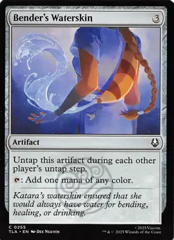 Bender's Waterskin 255 Avatar The Last Airbender Magic the Gathering 002348 - Image 1