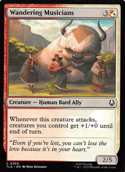 Wandering Musicians 250 Avatar The Last Airbender Magic the Gathering 002377 - Image 1