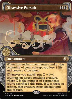 Obsessive Pursuit Showcase 340 Avatar The Last Airbender MTG 002356 - Image 1