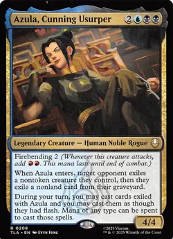 Azula, Cunning Usurper 208 Avatar The Last Airbender Magic the Gathering 002417 - Image 1