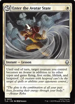 Enter the Avatar State 18 Avatar The Last Airbender Magic the Gathering 002279 - Image 1