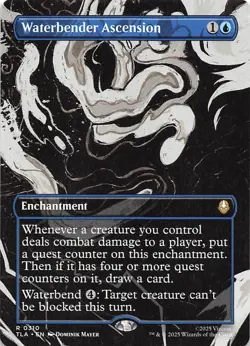 Waterbender Ascension Borderless 310 Avatar The Last Airbender MTG 002296 - Image 1