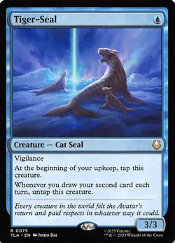 Tiger-Seal 75 Avatar The Last Airbender Magic the Gathering 002328 - Image 1