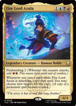 Fire Lord Azula 220 Avatar The Last Airbender Magic the Gathering 002341 - Image 1