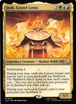 Iroh, Grand Lotus 227 Avatar The Last Airbender Magic the Gathering 002245 - Image 1