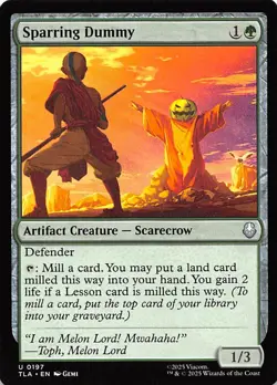 Sparring Dummy 197 Avatar The Last Airbender Magic the Gathering 002270 - Image 1