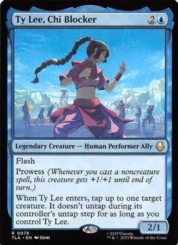 Ty Lee, Chi Blocker 76 Avatar The Last Airbender Magic the Gathering 002227 - Image 1