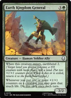 Earth Kingdom General 173 Avatar The Last Airbender Magic the Gathering 002146 - Image 1