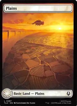 Plains () 287 Avatar The Last Airbender Magic the Gathering 002126 - Image 1
