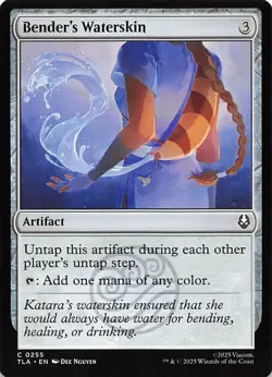 Bender's Waterskin 255 Avatar The Last Airbender Magic the Gathering 002115 - Image 1