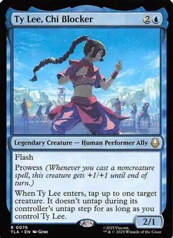 Ty Lee, Chi Blocker 76 Avatar The Last Airbender Magic the Gathering 002047 - Image 1