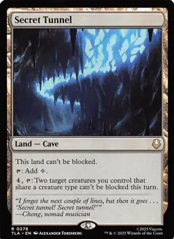 Secret Tunnel 278 Avatar The Last Airbender Magic the Gathering 002100 - Image 1